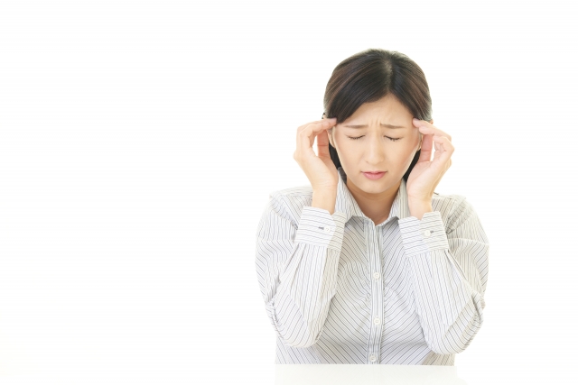 鍼治療後にめまいを感じる人のイメージ・偽好転反応